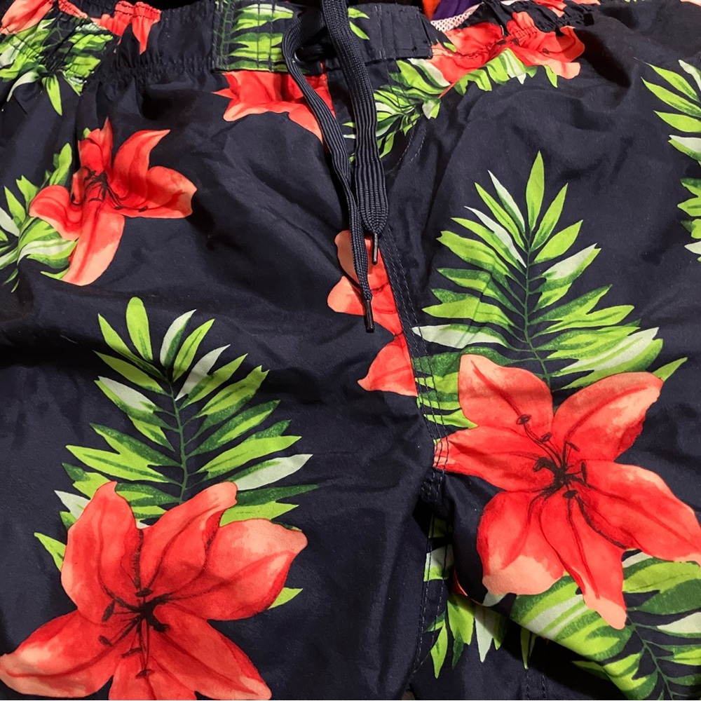 Men’s swim trunks navy blue